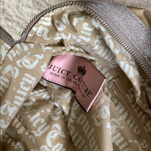 Vintage Juicy Couture fabric satchel - Picture 6 of 8